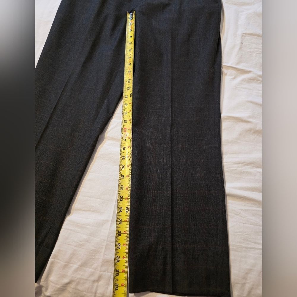 Jos. A. Bank Chatcol Brown Plaid Suit Size 43R Pants Are 36/31 - Picture 7 of 8